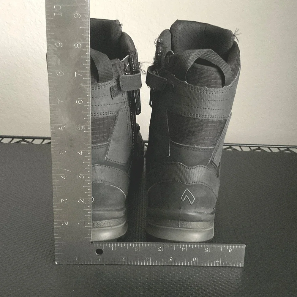 HAIX Black Eagle Athletic 2.0 T Tactical Side-Zip Boots Black Wide Men's 12
